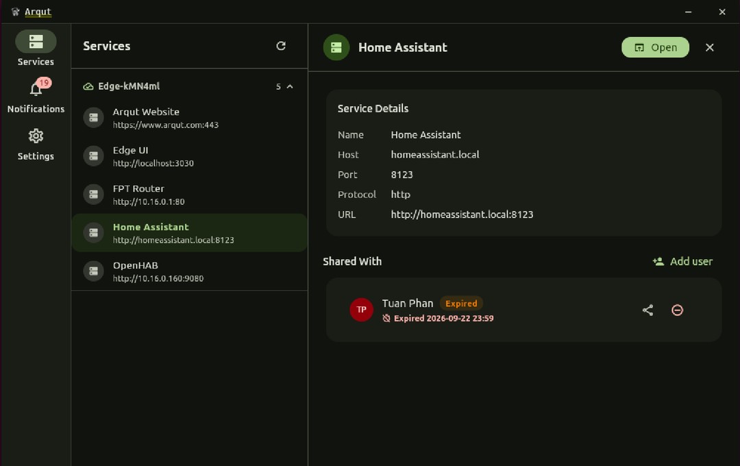 Arqut Linux App